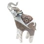 Figurine Décorative Signes Grimalt Eléphant Blanc 6 x 20 x 14 cm