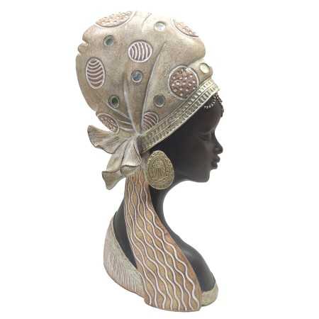 Decorative Figure Signes Grimalt African Woman 9 x 25 x 13 cm