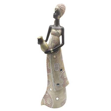 Decorative Figure Signes Grimalt African Woman 7 x 32 x 10 cm