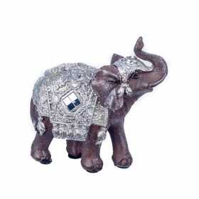 Deko-Figur Signes Grimalt Elefant Schwarz 5 x 11 x 11 cm