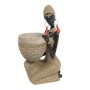 Deko-Figur Signes Grimalt Afrikanerin Braun 9 x 24,5 x 13 cm