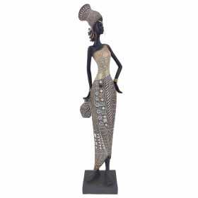 Decorative Figure Signes Grimalt African Woman 6,5 x 40 x 10 cm