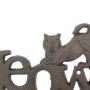Väggmonterad rockhängare Signes Grimalt meow Katt Trä MDF 16 x 20 x 3,5 cm