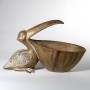 Prydnadsfigur Signes Grimalt pelican 12,5 x 18 x 30 cm