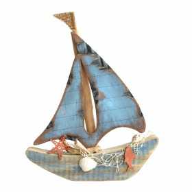 Decorative Figure Signes Grimalt Ship 4 x 28 x 22 cm