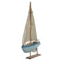 Deko-Figur Signes Grimalt Segelboot Blau 7 x 61 x 40 cm