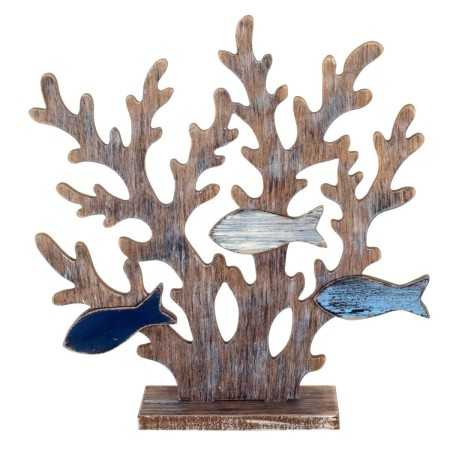 Decorative Figure Signes Grimalt Coral 8,5 x 32 x 31,5 cm
