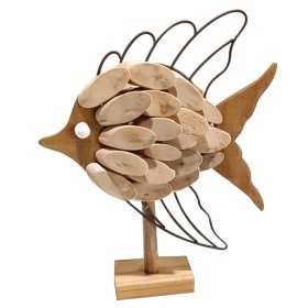Decorative Figure Signes Grimalt Fish 6 x 34 x 27 cm