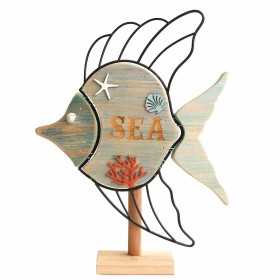 Deko-Figur Signes Grimalt Fisch 6 x 34,5 x 26,5 cm