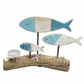 Decorative Figure Signes Grimalt Fish 6 x 19 x 31 cm