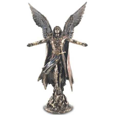 Figurine Décorative Signes Grimalt Arcangel uriel Ange Résine 8 x 28 x 16 cm