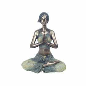 Prydnadsfigur Signes Grimalt Yoga Harts 11,5 x 22 x 18 cm