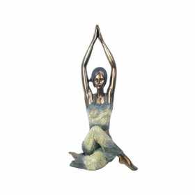Decorative Figure Signes Grimalt Yoga Resin 16,5 x 40 x 22 cm
