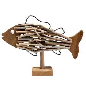 Decorative Figure Signes Grimalt Fish 5 x 22 x 32 cm