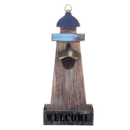 Bottle opener Signes Grimalt Headlight Wood 6 x 32 x 14,5 cm