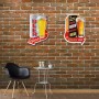 Wall Decoration Signes Grimalt Beer 4,5 x 35 x 25 cm