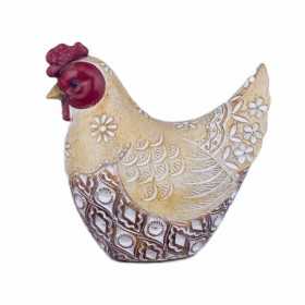 Decorative Figure Signes Grimalt Chicken Brown 7 x 15 x 15,5 cm