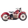 Wall Decoration Signes Grimalt Motorbike Red 5 x 44 x 96 cm