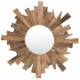 Wall mirror Signes Grimalt Circular Brown 3 x 80 x 80 cm