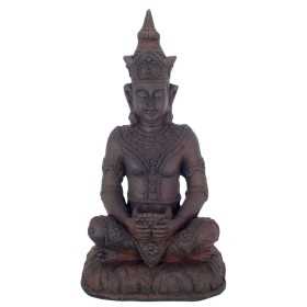 Prydnadsfigur Signes Grimalt Buddha Magnesium 27 x 62 x 33 cm