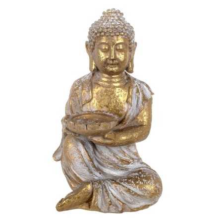 Prydnadsfigur Signes Grimalt Buddha Harts 15 x 30 x 18 cm