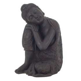 Prydnadsfigur Signes Grimalt Buddha Magnesium 24 x 35 x 22 cm