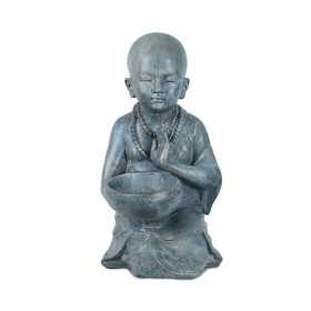 Decorative Figure Signes Grimalt Blue Buddha Resin 18 x 34 x 20 cm