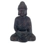 Decorative Figure Signes Grimalt Black Buddha Clay 23 x 46 x 30 cm