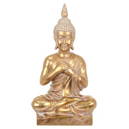 Prydnadsfigur Signes Grimalt Buddha Harts 12,5 x 30,5 x 16,5 cm