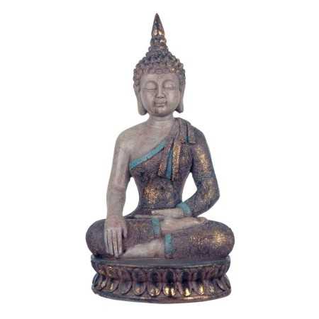 Prydnadsfigur Signes Grimalt Multicolour Buddha Harts 11 x 26 x 14 cm