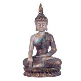 Deko-Figur Signes Grimalt Bunt Buddha Harz 15 x 38,5 x 21 cm