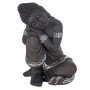 Decorative Figure Signes Grimalt Black Buddha Clay 26 x 41 x 29 cm
