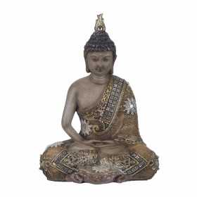 Prydnadsfigur Signes Grimalt Buddha Gul Harts 7,5 x 19 x 14,5 cm