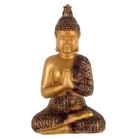Deko-Figur Signes Grimalt Buddha Lehm 31 x 70 x 42 cm