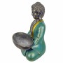 Decorative Figure Signes Grimalt Green Buddha Blue 14 x 25 x 19 cm