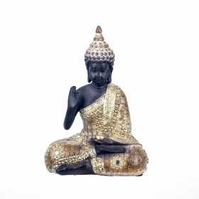 Deko-Figur Signes Grimalt Buddha Harz 8 x 20,5 x 15 cm