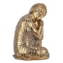 Prydnadsfigur Signes Grimalt Gyllene Buddha Harts 9 x 33 x 22 cm