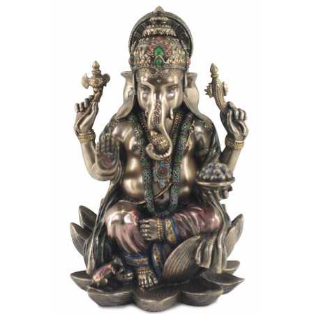 Prydnadsfigur Signes Grimalt Ganesh 11 x 18 x 11 cm