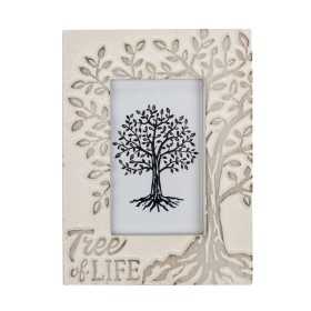 Cadre photo Signes Grimalt Tree of Life Blanc Verre Bois MDF 1 x 23 x 18 cm