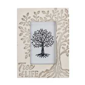 Fotoram Signes Grimalt Tree of Life Vit Glas Trä MDF 1 x 23 x 18 cm