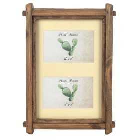 Photo frame Signes Grimalt Brown Aged finish Wood 4 x 36 x 25 cm