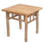 Side table Signes Grimalt Brown Wood Bamboo 46,5 x 46 x 46,5 cm