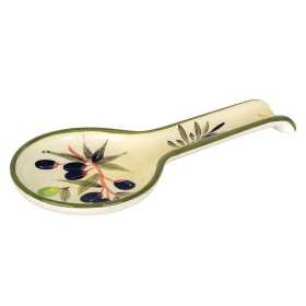 Spoon Rest Signes Grimalt Olive Dolomite 12,5 x 2,5 x 26 cm