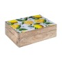 Set dekorativer Karten Signes Grimalt lemon Mango-Holz 25 x 8,5 x 17,5 cm