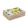 Set dekorativer Karten Signes Grimalt lemon Mango-Holz 25 x 8,5 x 17,5 cm