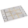 Three-in-a-Row Game Signes Grimalt Marble 20,5 x 1,5 x 20,5 cm