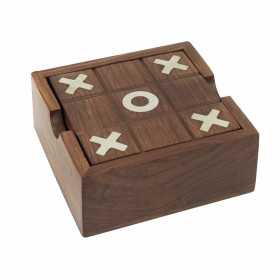 Set of 2 Board Games Signes Grimalt Wood 12 x 4,5 x 12 cm