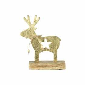 Decorative Figure Signes Grimalt Christmas Reindeer Wood 4,5 x 15,5 x 13 cm