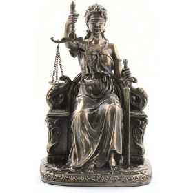 Figurine Décorative Signes Grimalt The Justice Résine 10,5 x 17 x 10,5 cm