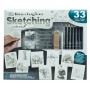 Ritningsset Royal & Langnickel SKETCHING MADE EASY 33 Delar